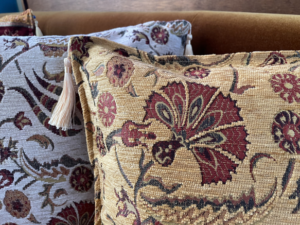 ジムトンプソン クッションカバー 5枚セット Jim Thompson タイシルク