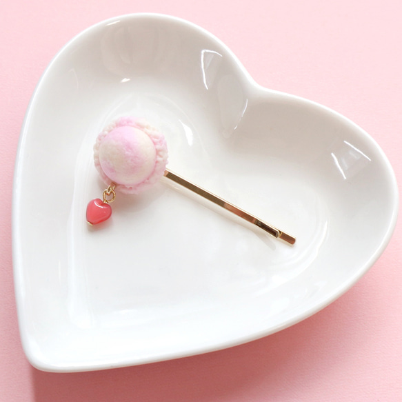 恋するアイスクリームのヘアピン/チェコハート 2枚目の画像