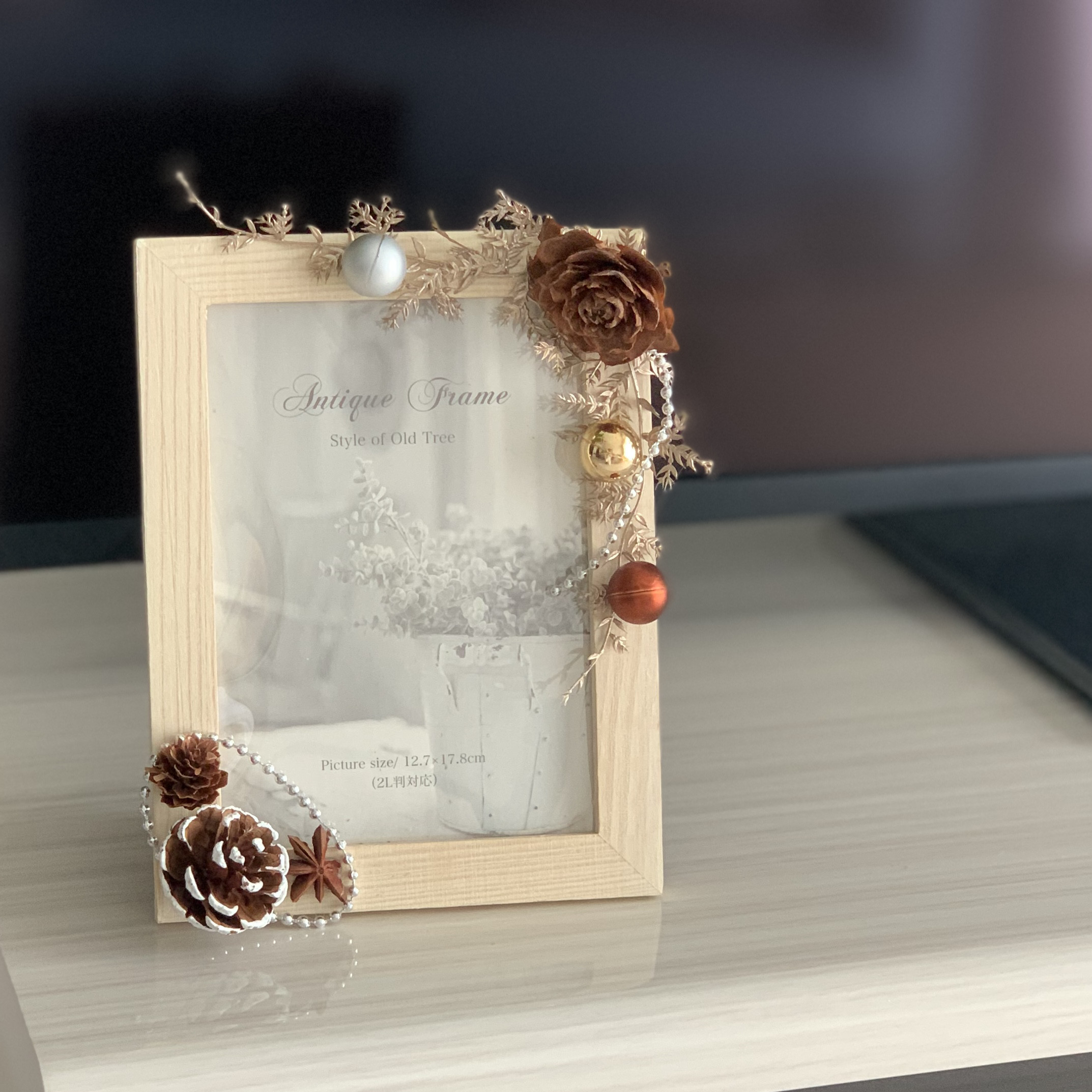 ヴィンテージ  フォトフレーム　クリスマス フォトフレーム　クリスマス ヴィンテージ