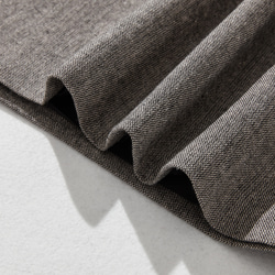 ★即納★大人気のヴィンテージ風柄　秋冬厚てワンピース　ゆったり　裏地付き 薄茶色 221002-4 6枚目の画像