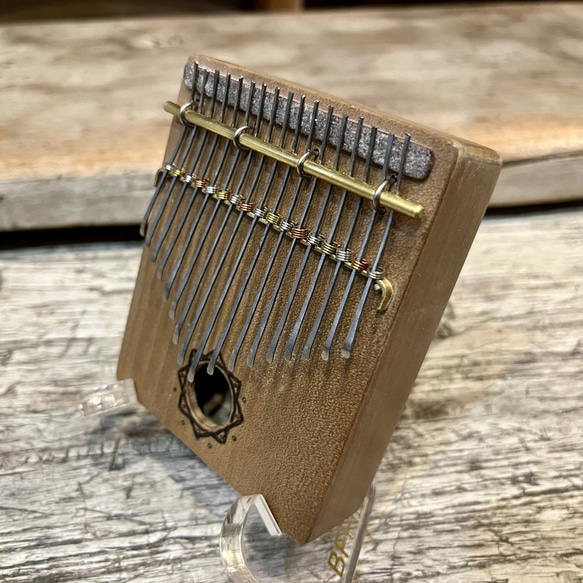 カリンバ(親指ピアノ) 木箱 Ms 17キー 楽器・アクセサリ TPMP サム