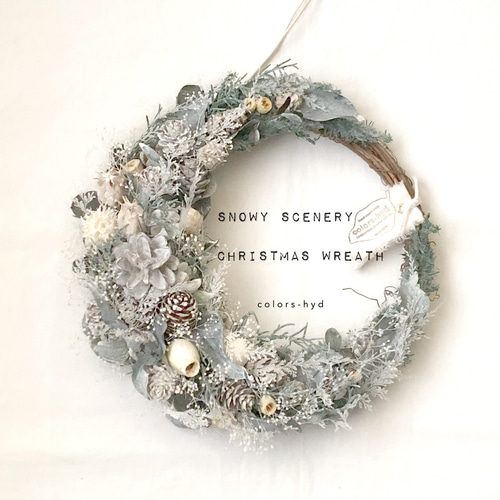 売れ筋がひクリスマスプレゼント！ 雪の結晶のクリスマスリース