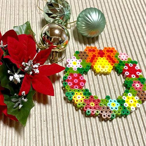 小さなクリスマスリース リース fun time877 通販 16800517｜Creema