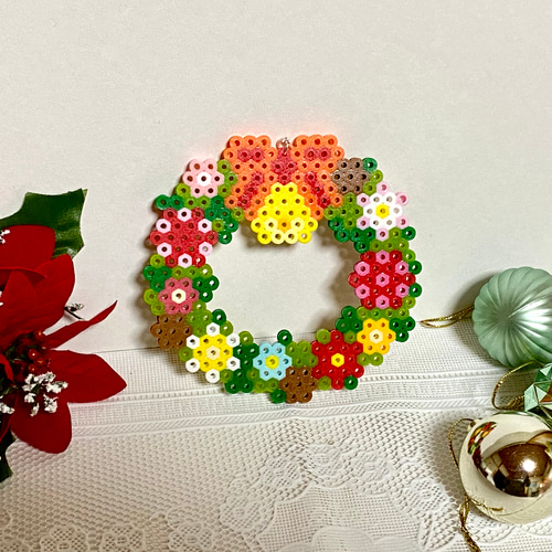 小さなクリスマスリース リース fun time877 通販 16800517｜Creema