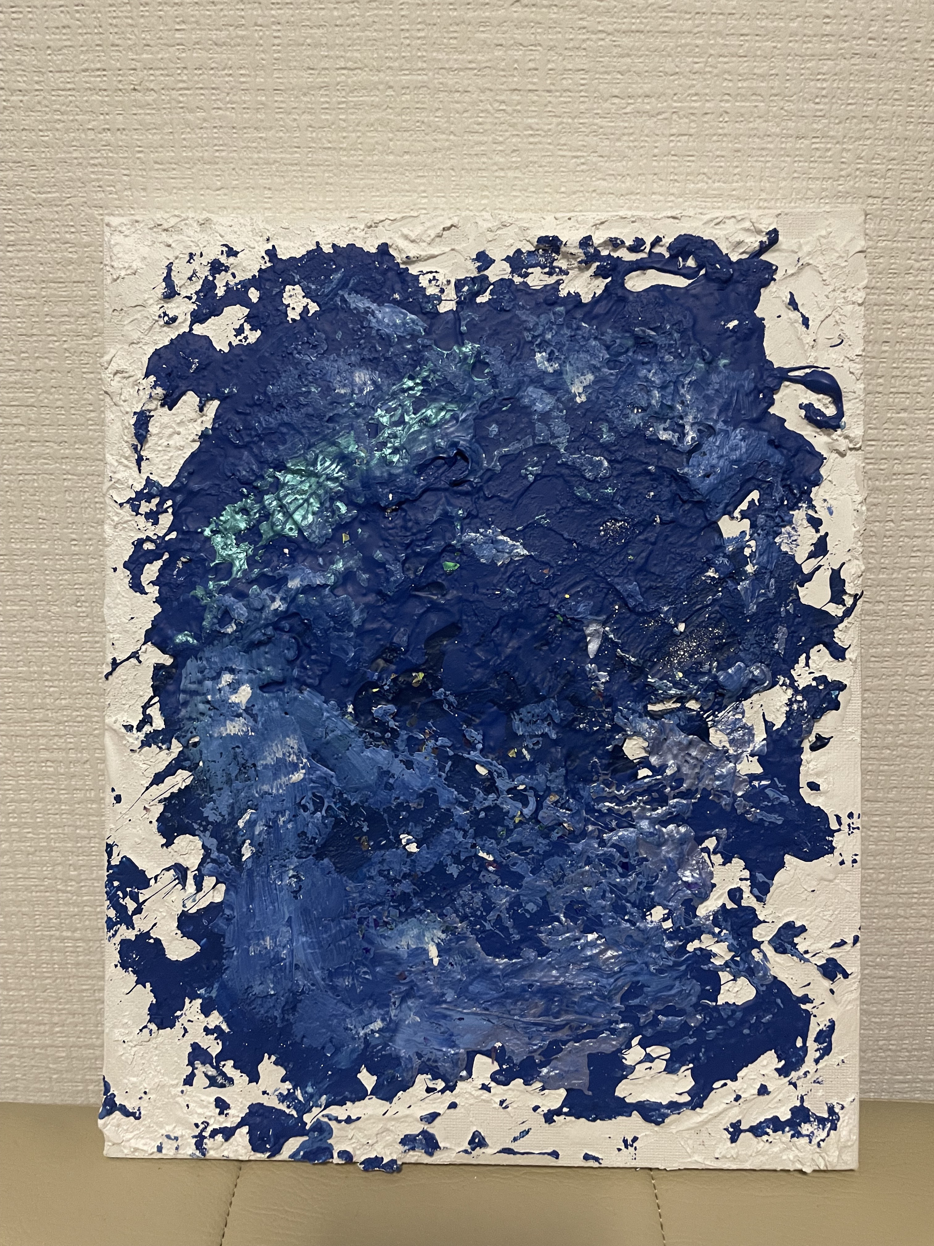 君いろに染まる】 油絵原画 F4サイズ 一点物 豪華プレゼント付き