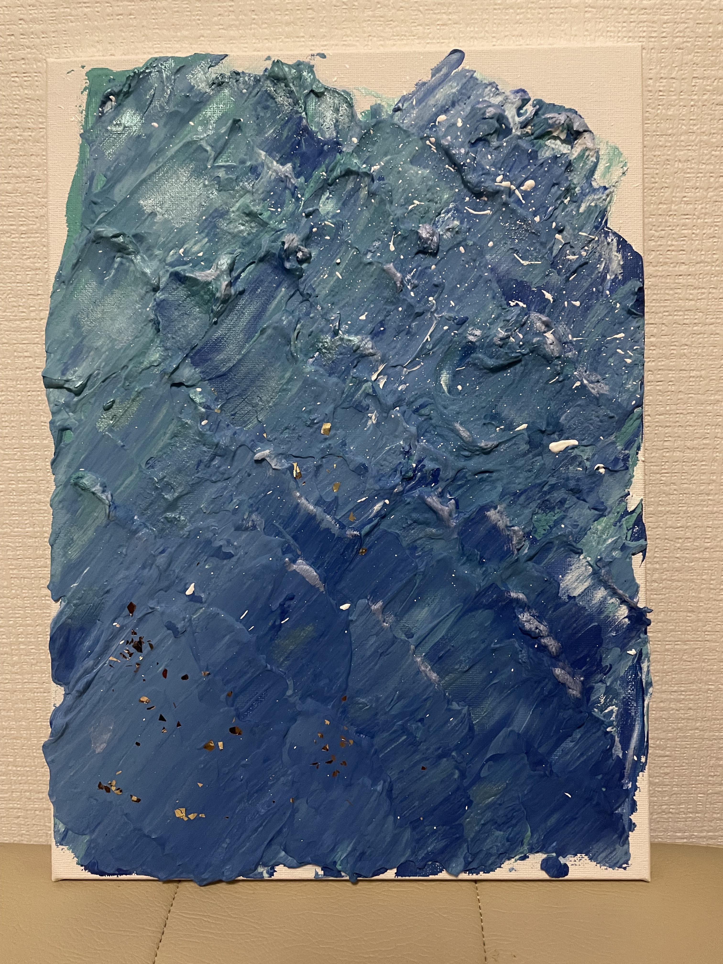 ピューマ　アクリル画　原画 触れる絵画(B5サイズ)「 grow 」 | AZUMI KASHIUCHI online shop