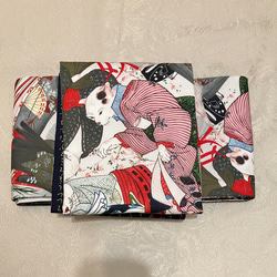 ウィリアムモリス 半幅帯 アネモネ コンプトン リバーシブル 着物 浴衣