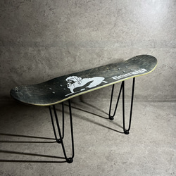 スケートボード　スケボー　コーヒーテーブル　サイドテーブル　椅子　イス　チェア　ベンチ　スツール　61 2枚目の画像