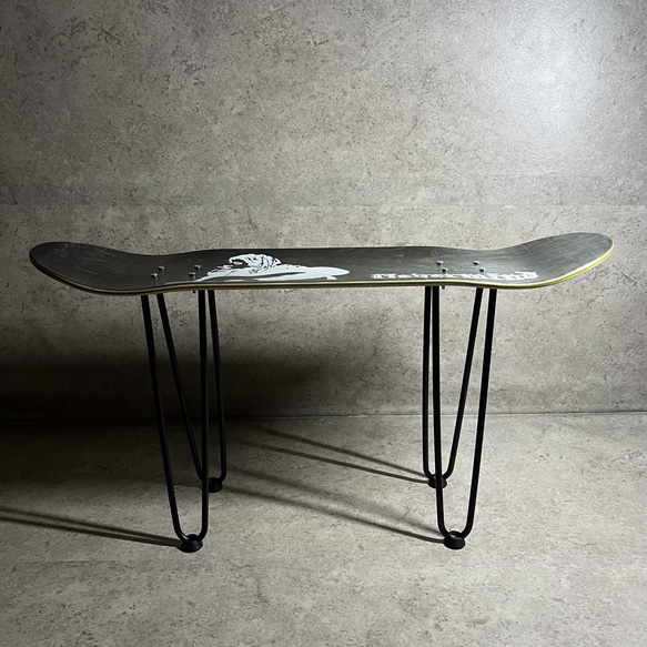 スケートボード　スケボー　コーヒーテーブル　サイドテーブル　椅子　イス　チェア　ベンチ　スツール　61 3枚目の画像