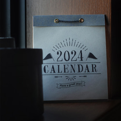 ［2024年］ヴィンテージ風カレンダー 1枚目の画像