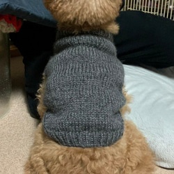 〈お年玉セール〉下記より2割引❤️犬用　色違い、サイズ違い有り。手編み毛糸セーター 7枚目の画像
