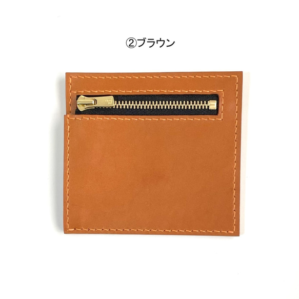 【ラッピング無料】フラグメントケース　極薄のミニ財布　ミニマムウオレット　本革 6枚目の画像