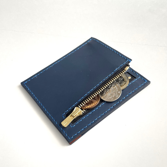 【ラッピング無料】フラグメントケース　極薄のミニ財布　ミニマムウオレット　本革 10枚目の画像