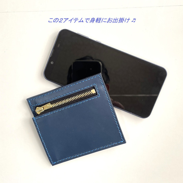 【ラッピング無料】フラグメントケース　極薄のミニ財布　ミニマムウオレット　本革 13枚目の画像