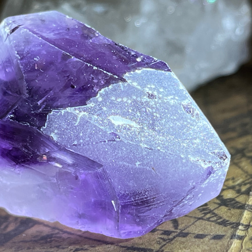 タントリックツイン✨ アメジスト 原石 ラフストーン 紫水晶