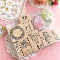 SALE！苺ちゃんのハンドはんこset