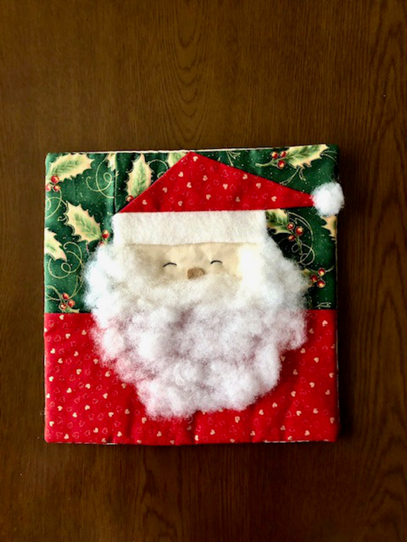 【クリーマ限定クリスマス2023】サンタのミニタペストリーII 2枚目の画像