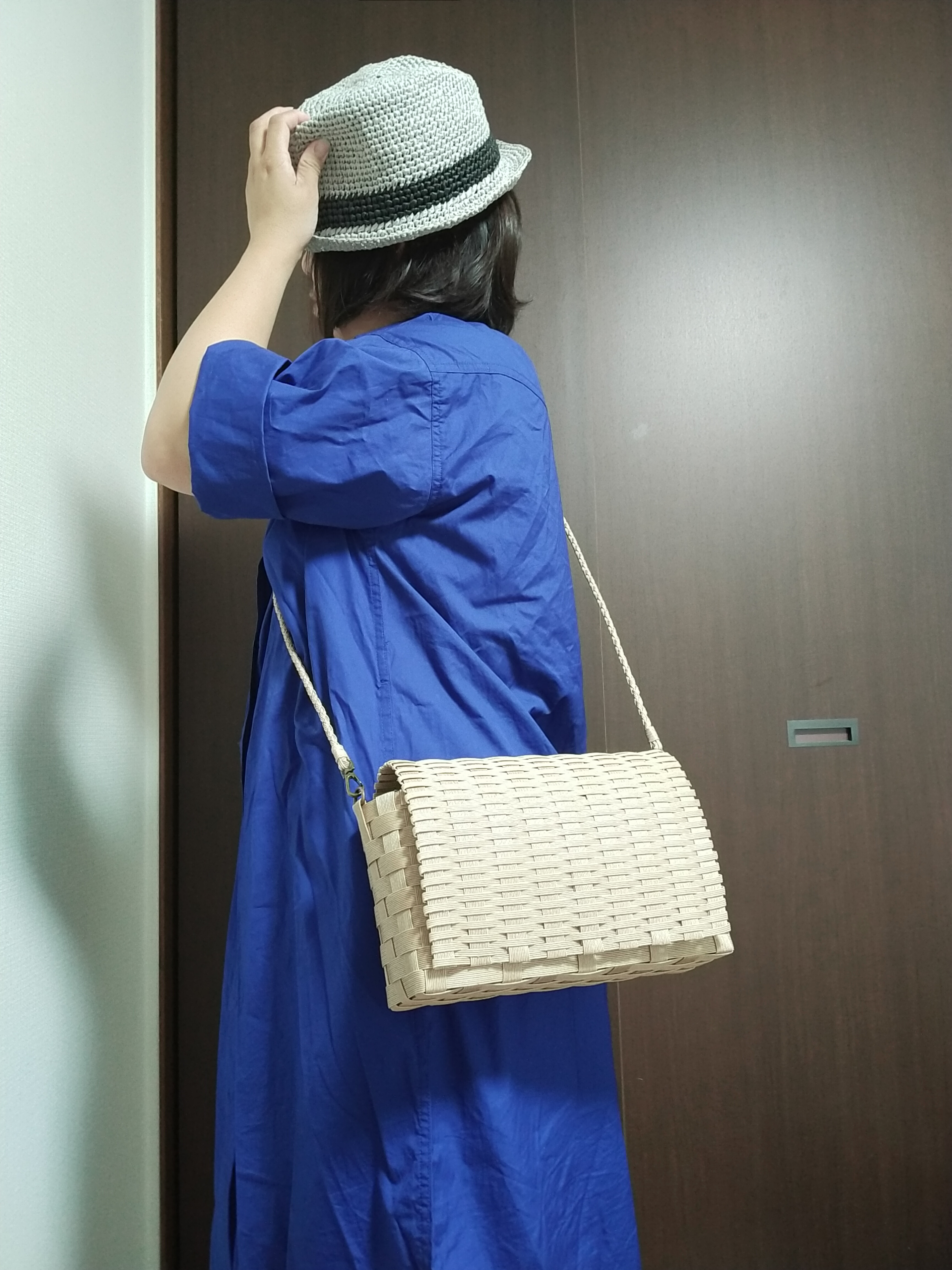 クラフトバンド　バッグ　　　ハンドメイド　ショルダー
