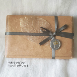 【大人の贈り物】流木のウッドレジン ピアス(イヤリング)&ネックレス セット 20枚目の画像