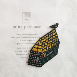 ミナペルホネン ハンドメイド ⭐️wolf＆flower run3 Ver.② ミナペルホネン ハンドメイド ⭐️wolf＆flower run3 Ver.②