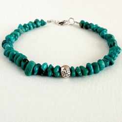 サルデーニャ産天然赤珊瑚のシンプルブレスレット 14kgf ブレスレット