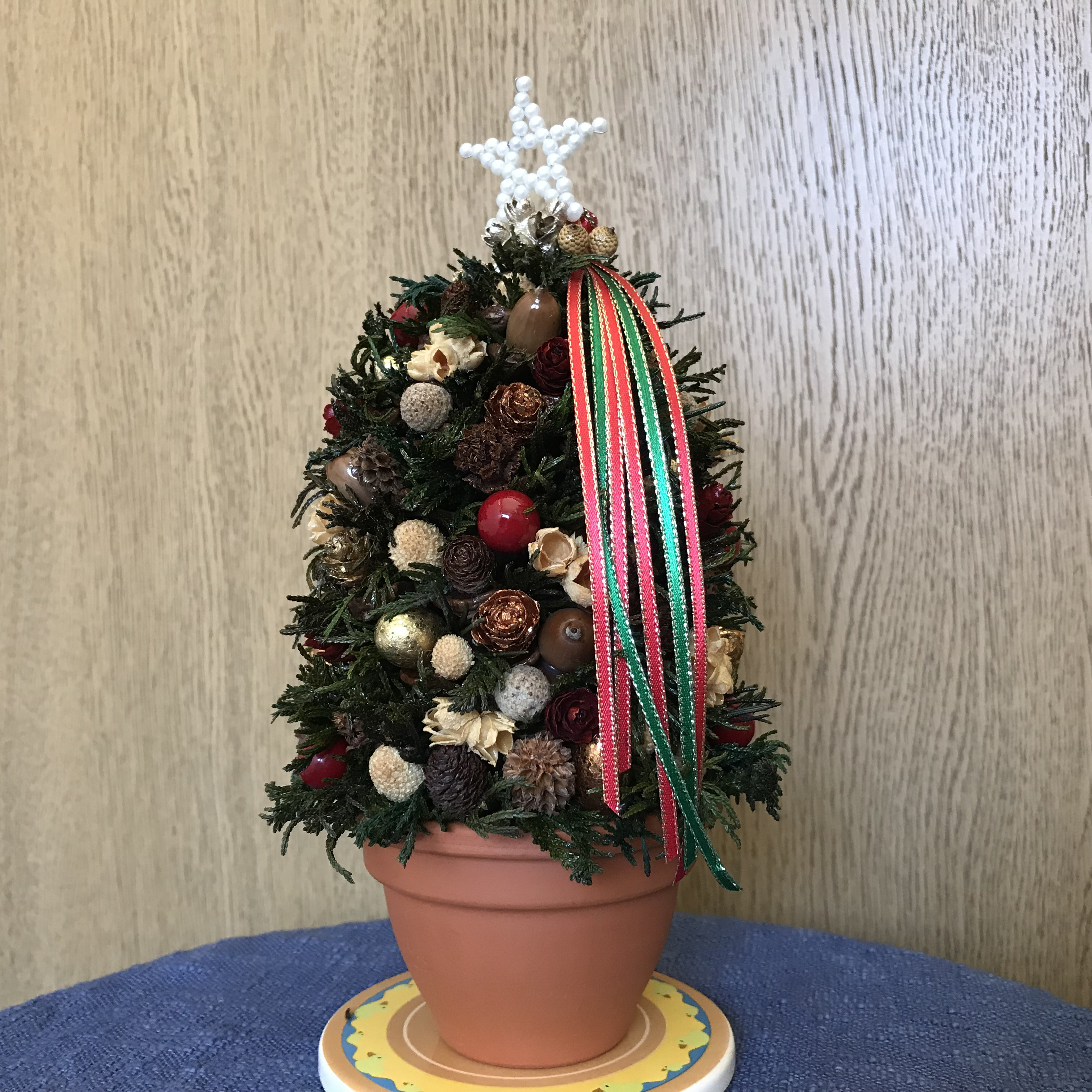 北欧の森の小さなナチュラルツリー（新作＊一点限定）