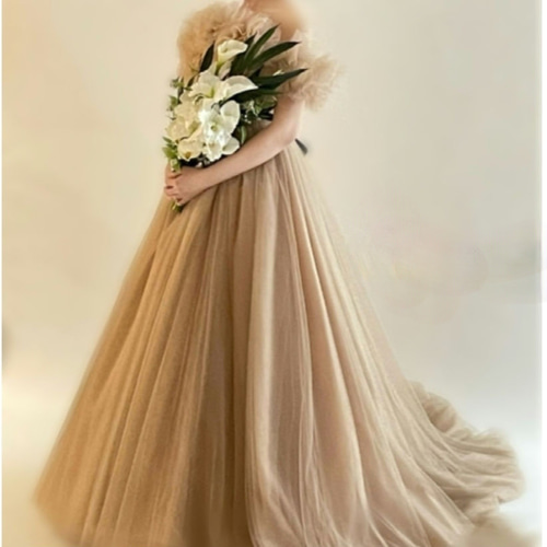 生花に見える】 カラー カトレア 白 ウェディングブーケブーケ 造花