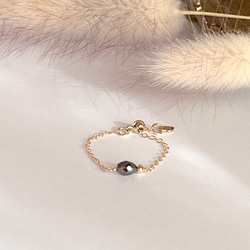 R✴︎H様スノーフレークオブシディアン&サルディーニャ珊瑚 14kgfブレスレット R✴︎H様スノーフレークオブシディアン&サルディーニャ珊瑚 14kgf