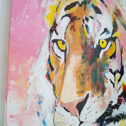 Title "Tiger"　contemporary painting 第3張的照片