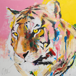 Title "Tiger"　contemporary painting 第6張的照片
