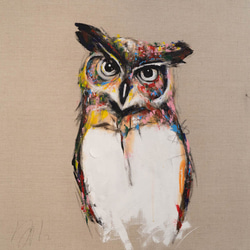 Title "owl"　contemporary art 第6張的照片