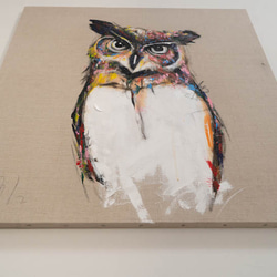 Title "owl"　contemporary art 第5張的照片