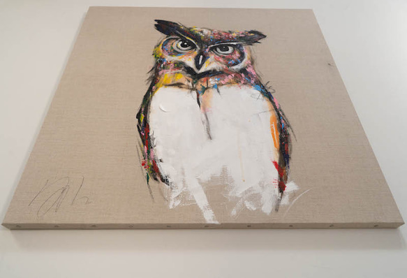 Title "owl"　contemporary art 第5張的照片