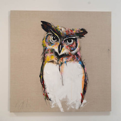 Title "owl"　contemporary art 第1張的照片