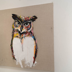 Title "owl"　contemporary art 第3張的照片