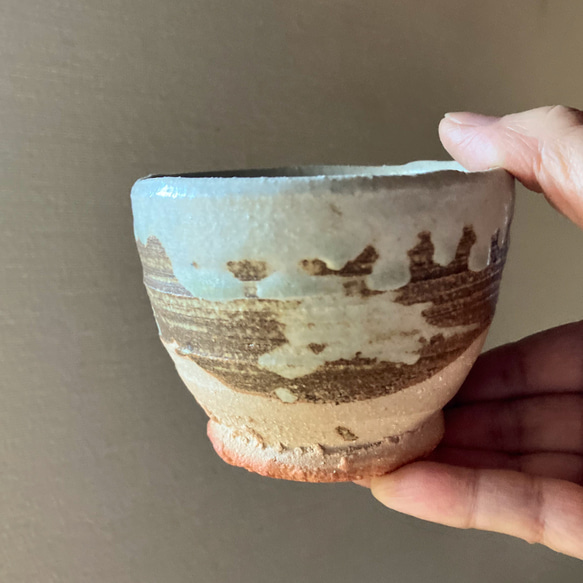 手作り窯焼き湯呑み2 / Handmade Kiln-fired Tea Cup 2 新作2023♪ 8枚目の画像