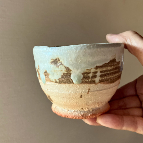 手作り窯焼き湯呑み2 / Handmade Kiln-fired Tea Cup 2 新作2023♪ 7枚目の画像