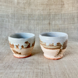 手作り窯焼き湯呑み2 / Handmade Kiln-fired Tea Cup 2 新作2023♪ 9枚目の画像