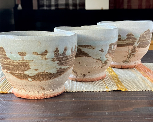 手作り茶碗 茶色 土製 ba1f93d94c875607c7a0d1190ad58e