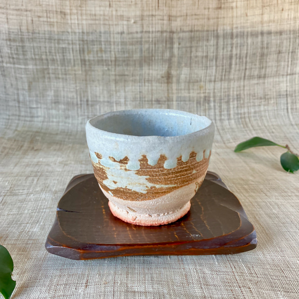 手作り窯焼き湯呑み2 / Handmade Kiln-fired Tea Cup 2 新作2023♪ 1枚目の画像