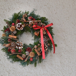 【送料半額キャンペーン】小枝の森クリスマスwreath 7枚目の画像