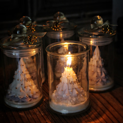 春香るボタニカルキャンドルホルダー（シクラメン＆ミニバラ