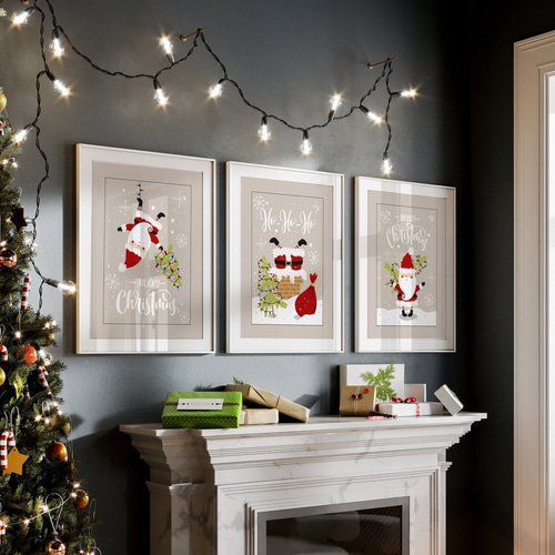 ホリデーset♡A4デザインペーパー　コラージュ　ダイカット　素材　クリスマス ホリデーset♡A4デザインペーパーコラージュダイカット素材