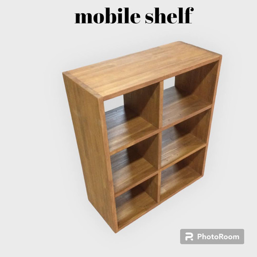 W800 オープン棚｜キューブボックス 箱 カウンター下収納 オイル仕上げ