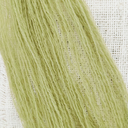 Woolly★手紡ぎ糸セット (ピスタチオグリーン）計102g 4枚目の画像