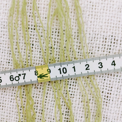 Woolly★手紡ぎ糸セット (ピスタチオグリーン）計102g 5枚目の画像