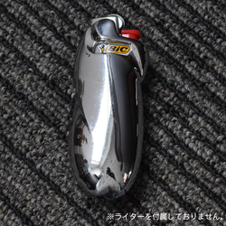 BIC J5 Bic Mini Lighter ミニライター ケース 金属製 ライターケース  カバー ライターケース 4枚目の画像