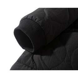中綿ジャケット　キルティング中綿ジャケット　暖かいジャケット　ブラック　M-2XLサイズ　L291BL 6枚目の画像