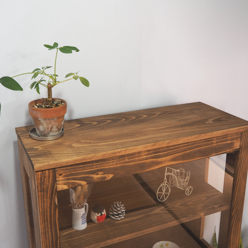 ♪【引取限定】レトロ 高級感あふれるアンティーク 飾り棚