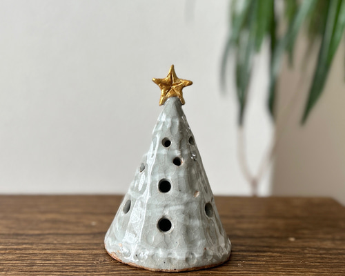 楽天市場】sen ツリーのオブジェ【陶器 置物 クリスマスツリー